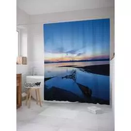 Шторка-занавеска для ванной JOYARTY