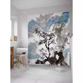 Шторка-занавеска для ванной JOYARTY