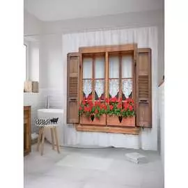 Шторка-занавеска для ванной JOYARTY