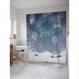 Шторка-занавеска для ванной JOYARTY