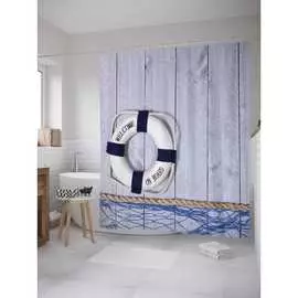 Шторка-занавеска для ванной JOYARTY