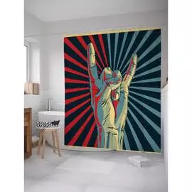 Шторка-занавеска для ванной JOYARTY