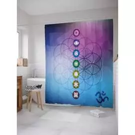 Шторка-занавеска для ванной JOYARTY