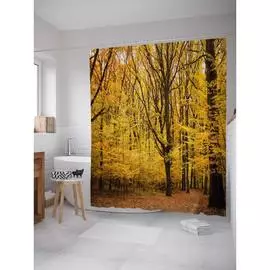 Шторка-занавеска для ванной JOYARTY