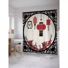 Шторка-занавеска для ванной JOYARTY