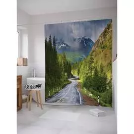 Шторка-занавеска для ванной JOYARTY