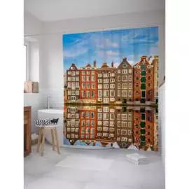 Шторка-занавеска для ванной JOYARTY