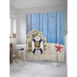 Шторка-занавеска для ванной JOYARTY