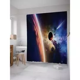 Шторка-занавеска для ванной JOYARTY