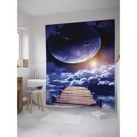 Шторка-занавеска для ванной JOYARTY