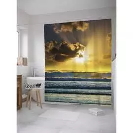 Шторка-занавеска для ванной JOYARTY