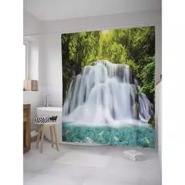 Шторка-занавеска для ванной JOYARTY