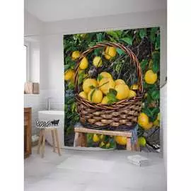 Шторка-занавеска для ванной JOYARTY