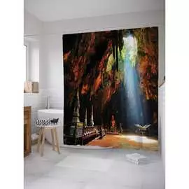 Шторка-занавеска для ванной JOYARTY