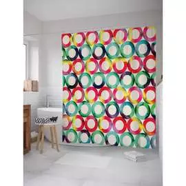 Шторка-занавеска для ванной JOYARTY