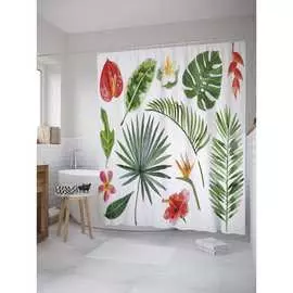 Шторка-занавеска для ванной JOYARTY