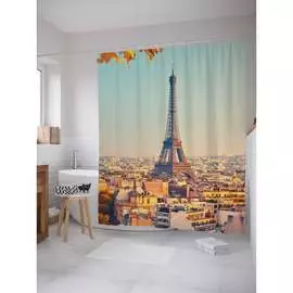 Шторка-занавеска для ванной JOYARTY