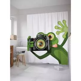 Шторка-занавеска для ванной JOYARTY