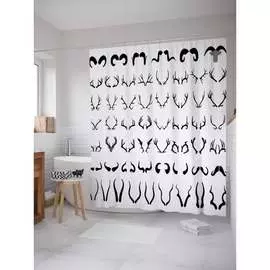 Шторка-занавеска для ванной JOYARTY