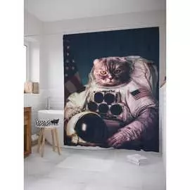 Шторка-занавеска для ванной JOYARTY