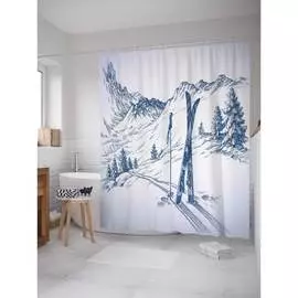 Шторка-занавеска для ванной JOYARTY