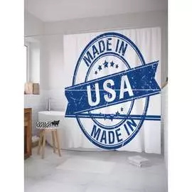 Шторка-занавеска для ванной JOYARTY