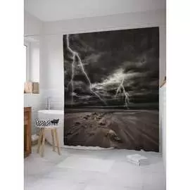 Шторка-занавеска для ванной JOYARTY