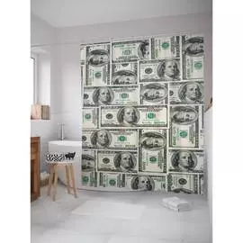 Шторка-занавеска для ванной JOYARTY