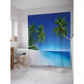 Шторка-занавеска для ванной JOYARTY