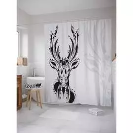 Шторка-занавеска для ванной JOYARTY