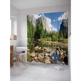 Шторка-занавеска для ванной JOYARTY