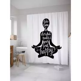 Шторка-занавеска для ванной JOYARTY