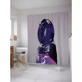 Шторка-занавеска для ванной JOYARTY