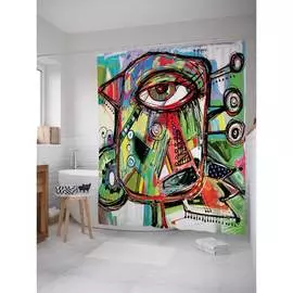 Шторка-занавеска для ванной JOYARTY