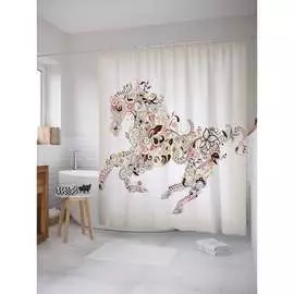 Шторка-занавеска для ванной JOYARTY