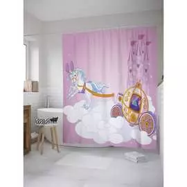 Шторка-занавеска для ванной JOYARTY