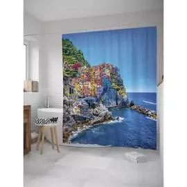 Шторка-занавеска для ванной JOYARTY