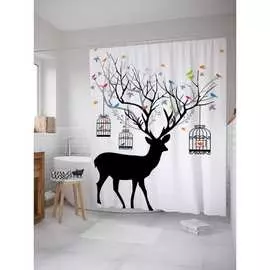 Шторка-занавеска для ванной JOYARTY