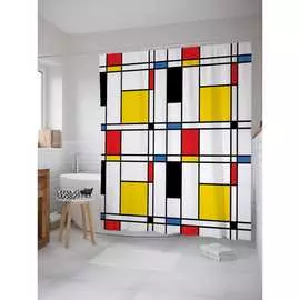 Шторка-занавеска для ванной JOYARTY