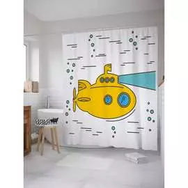 Шторка-занавеска для ванной JOYARTY