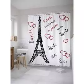 Шторка-занавеска для ванной JOYARTY