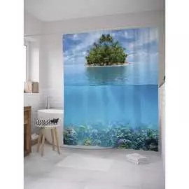 Шторка-занавеска для ванной JOYARTY