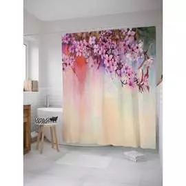 Шторка-занавеска для ванной JOYARTY