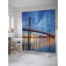 Шторка-занавеска для ванной JOYARTY