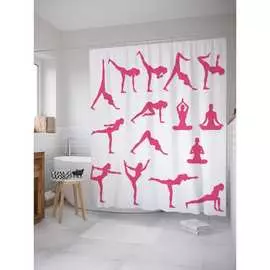 Шторка-занавеска для ванной JOYARTY