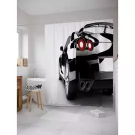 Шторка-занавеска для ванной JOYARTY