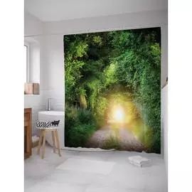 Шторка-занавеска для ванной JOYARTY