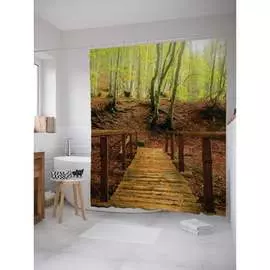 Шторка-занавеска для ванной JOYARTY