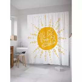 Шторка-занавеска для ванной JOYARTY