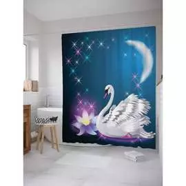 Шторка-занавеска для ванной JOYARTY